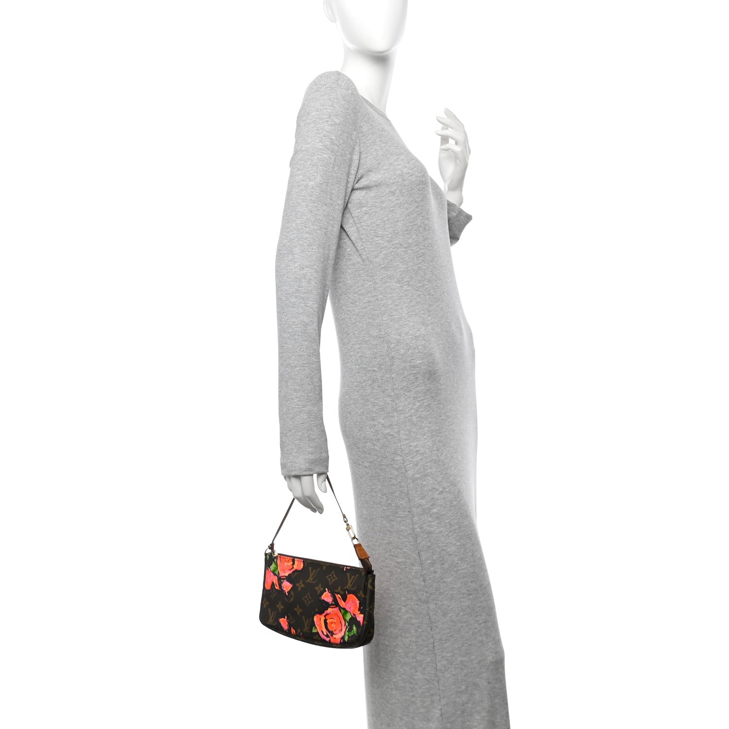 Louis Vuitton Monogram Roses Pochette Accessories 2 of 10