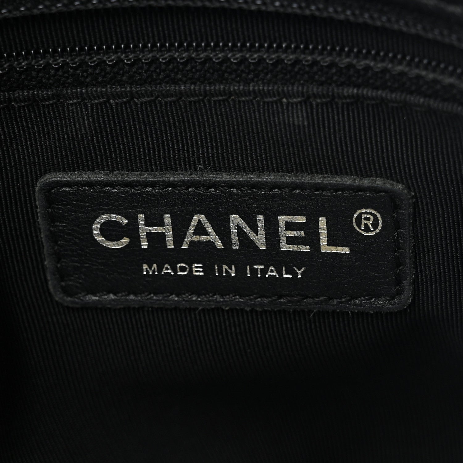 Chanel Calfskin Cerf Executive Shopper Tote Black 6 of 15