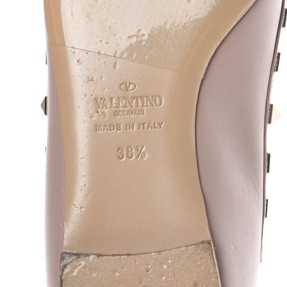 Valentino Garavani Nappa Rockstud Ballerina Flats 38.5 Poudre 8 of 10
