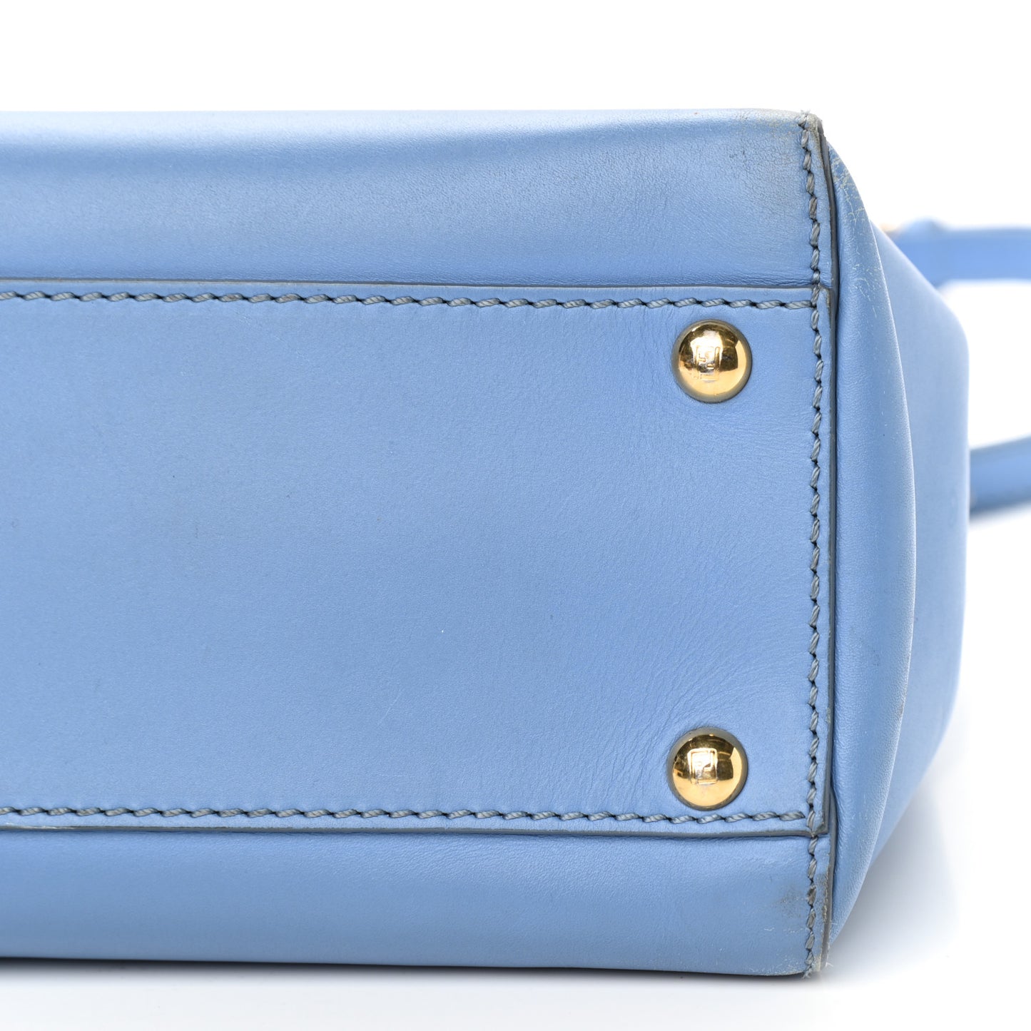 Vitello Morgan Shiny Nappa Medium Peekaboo Iconic Satchel Maldives Papavero