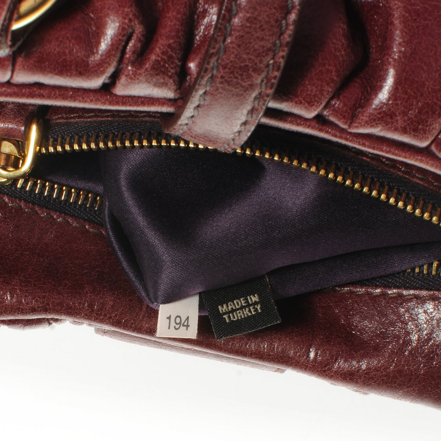 Leather Matelasse Lux Bauletto