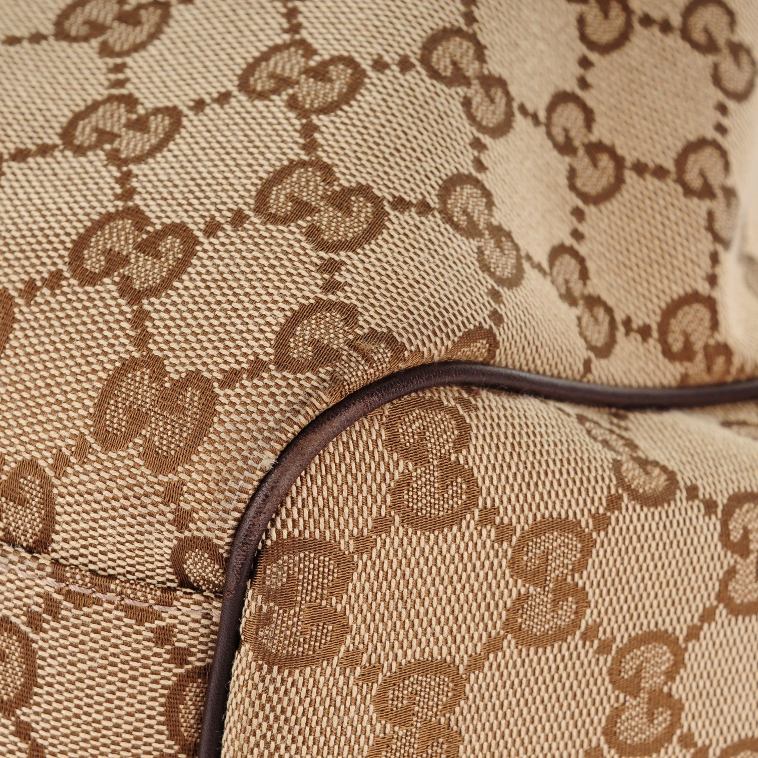 Gucci Monogram Large Sukey Tote Dark Brown 8 of 10