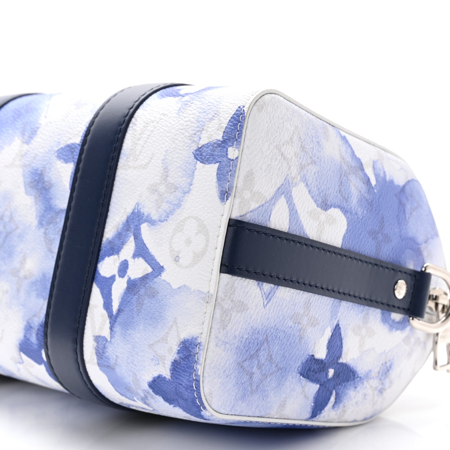 Monogram Watercolor City Keepall Blue