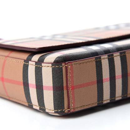 Burberry House Check Tartan Mix Hampshire Crossbody 6 of 9