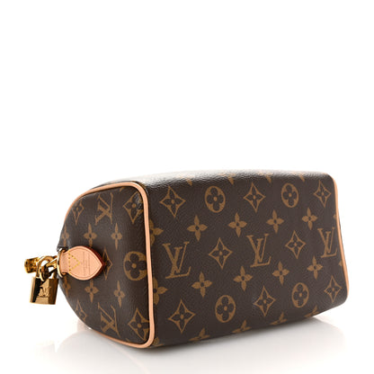 Louis Vuitton Monogram Speedy Bandouliere 20 Black 4 of 9