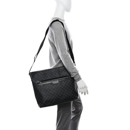 Louis Vuitton Damier Graphite Mick GM 2 of 12