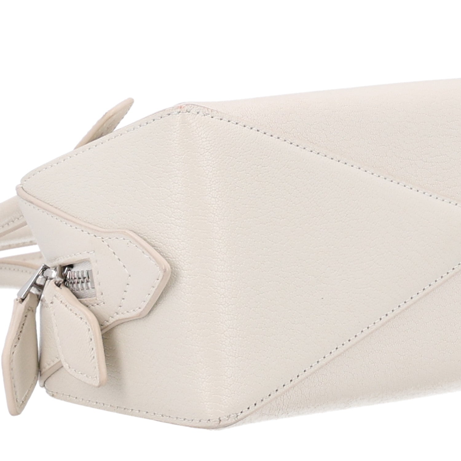Alaia Goatskin Medium Le Teckel Bag Ivoire 9 of 10