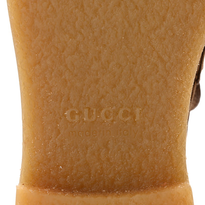 Gucci Luxury Suede Microguccissima Mens Loafers 9.5 Nocciola 7 of 11