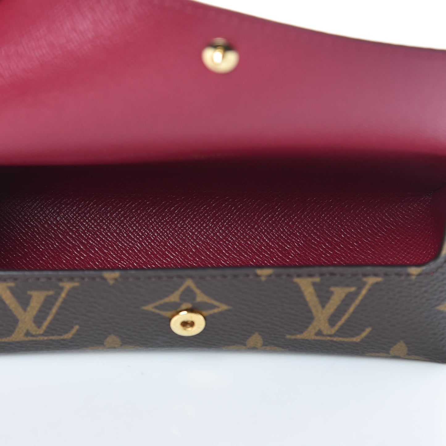Monogram Rivet Pochette Fuchsia