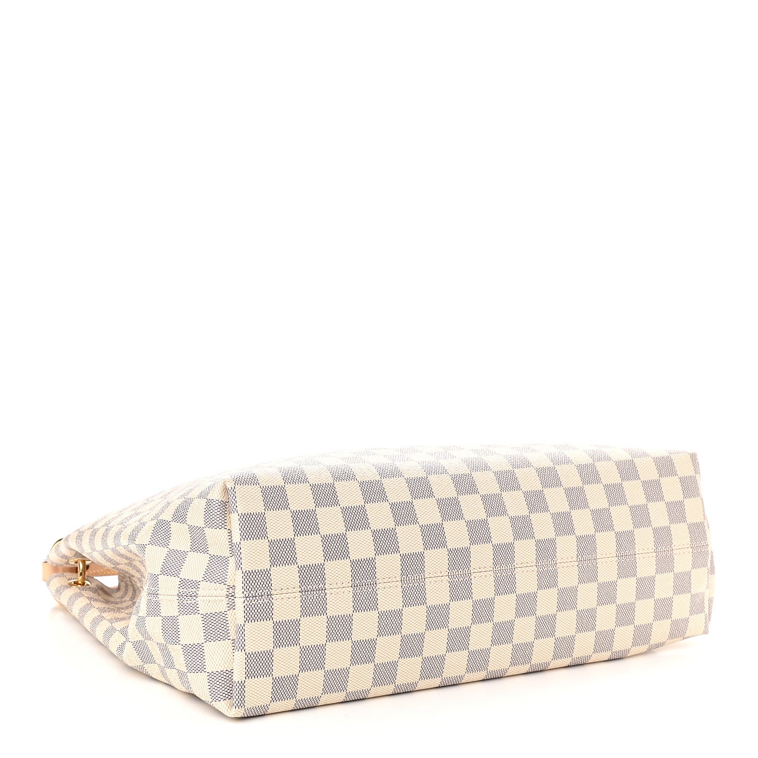 Louis Vuitton Damier Azur Graceful MM Rose Ballerine 4 of 10