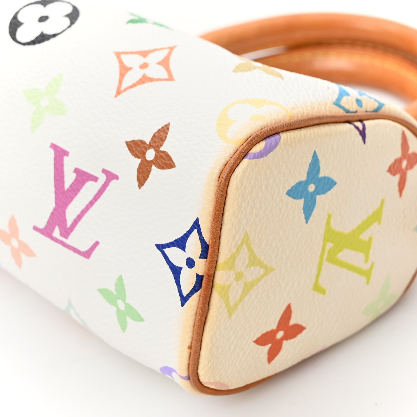 Monogram Multicolor Mini Sac HL Speedy White