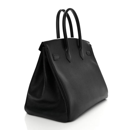 Hermes Ardennes Birkin 35 Black 3 of 16