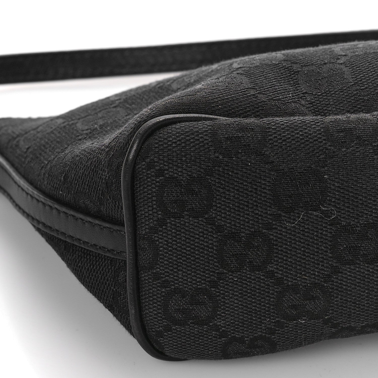 Gucci Monogram Boat Pochette Black 8 of 10