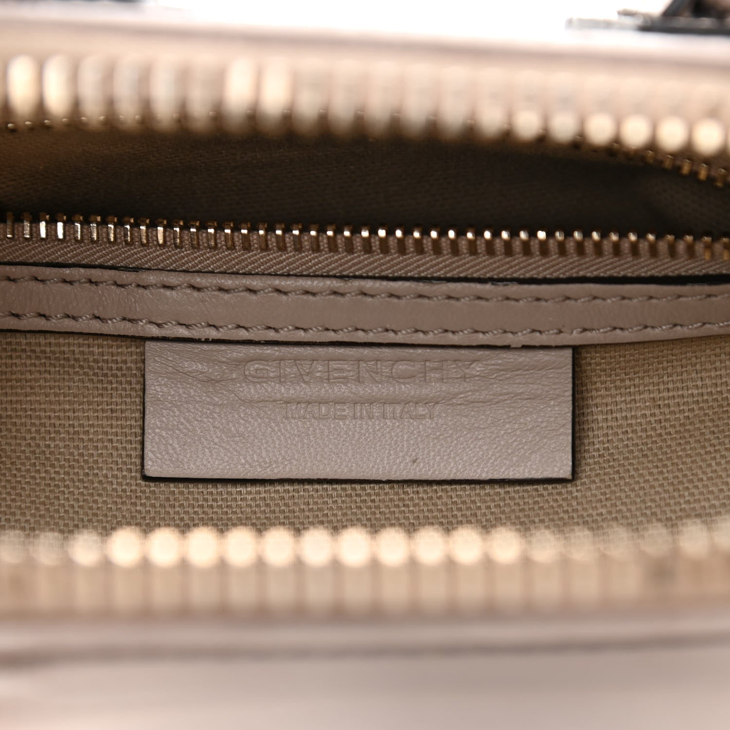 Givenchy Calfskin Crocodile Embossed Mini Antigona Dune 6 of 10