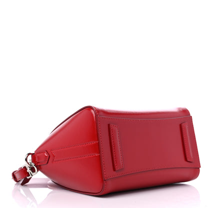 Givenchy Shiny Lord Calfskin Mini Antigona Dark Red 4 of 9
