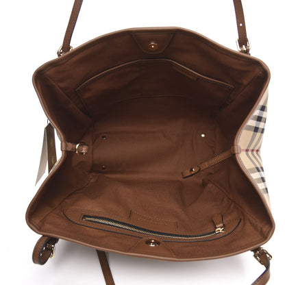 Burberry Horseferry Check Small Canterbury Tote Honey 5 of 10