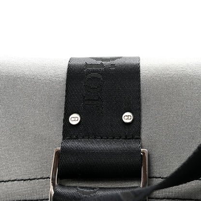Christian Dior Silk Jersey Crystal Hardcore Bag Grey Black 8 of 10