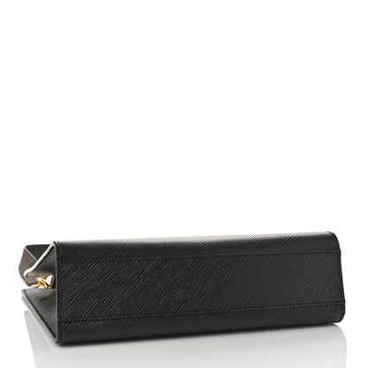 Louis Vuitton Epi Sac Plat PM Black 4 of 10