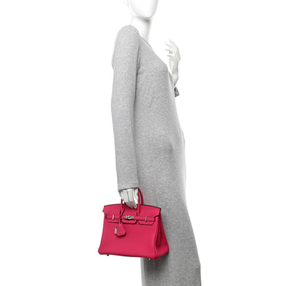 Hermes Togo Birkin 25 Rose Mexico 2 of 11