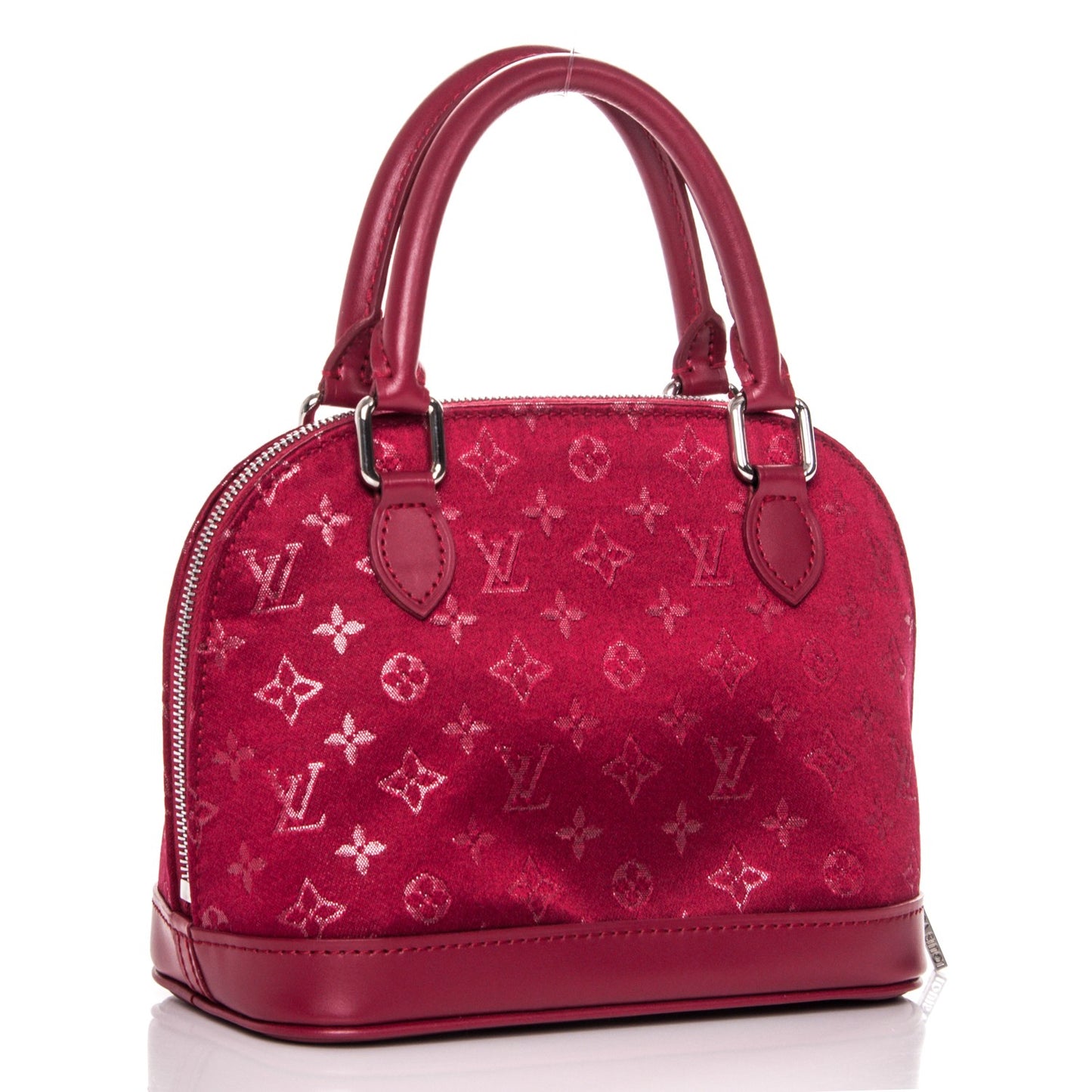 Satin Monogram Little Alma Rouge