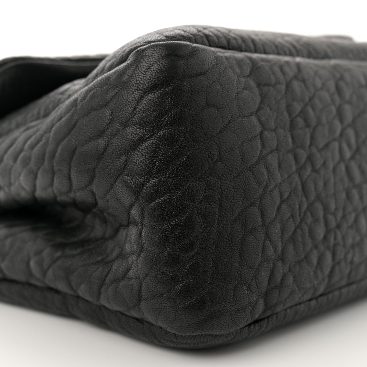 Saint Laurent Grained Lambskin Medium Calypso Black 9 of 11