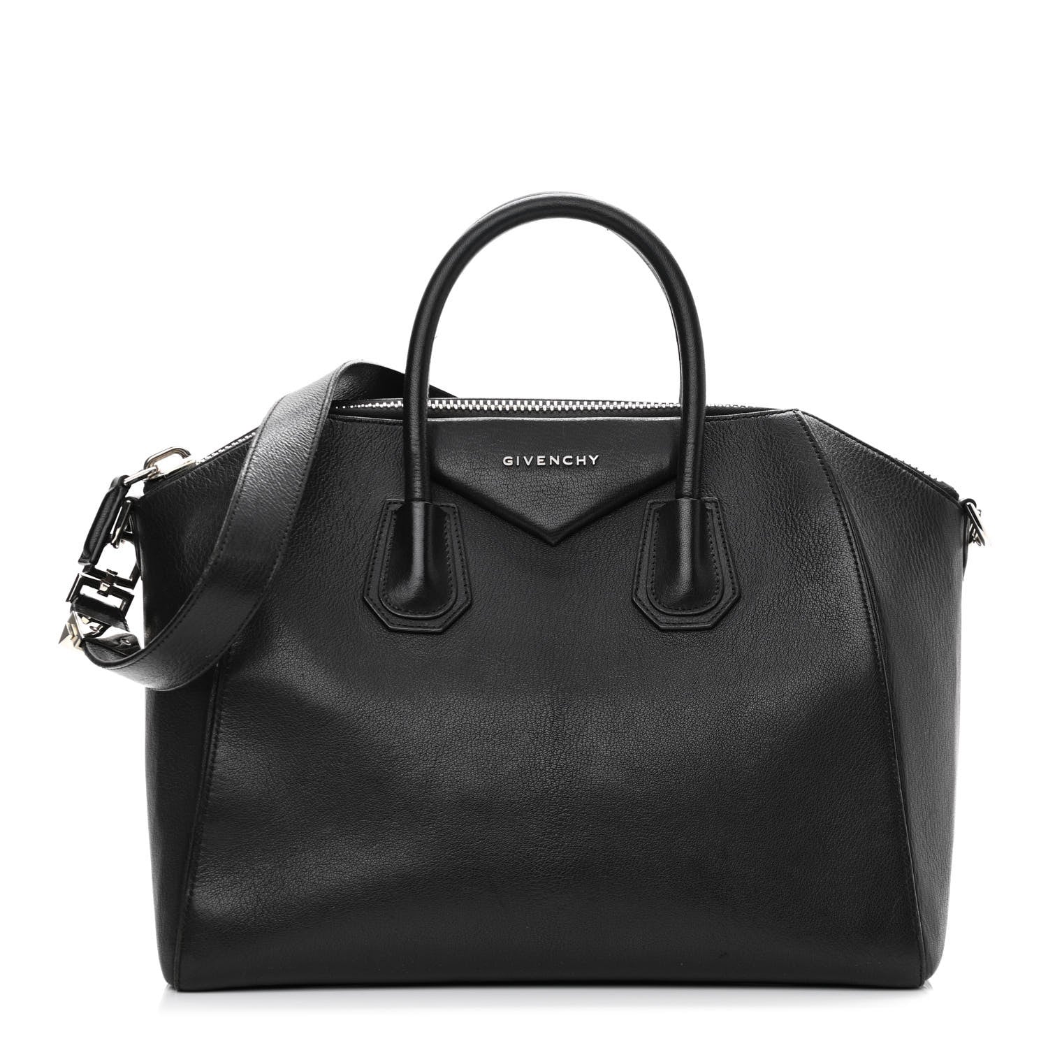 Givenchy Sugar Goatskin Medium Antigona Black 1 of 15