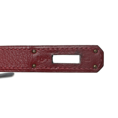 Hermes Taurillon Clemence Kelly Retourne 32 Rouge H 7 of 14