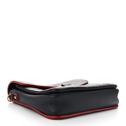 Louis Vuitton Empreinte Pochette Metis Marine Rouge 4 of 10