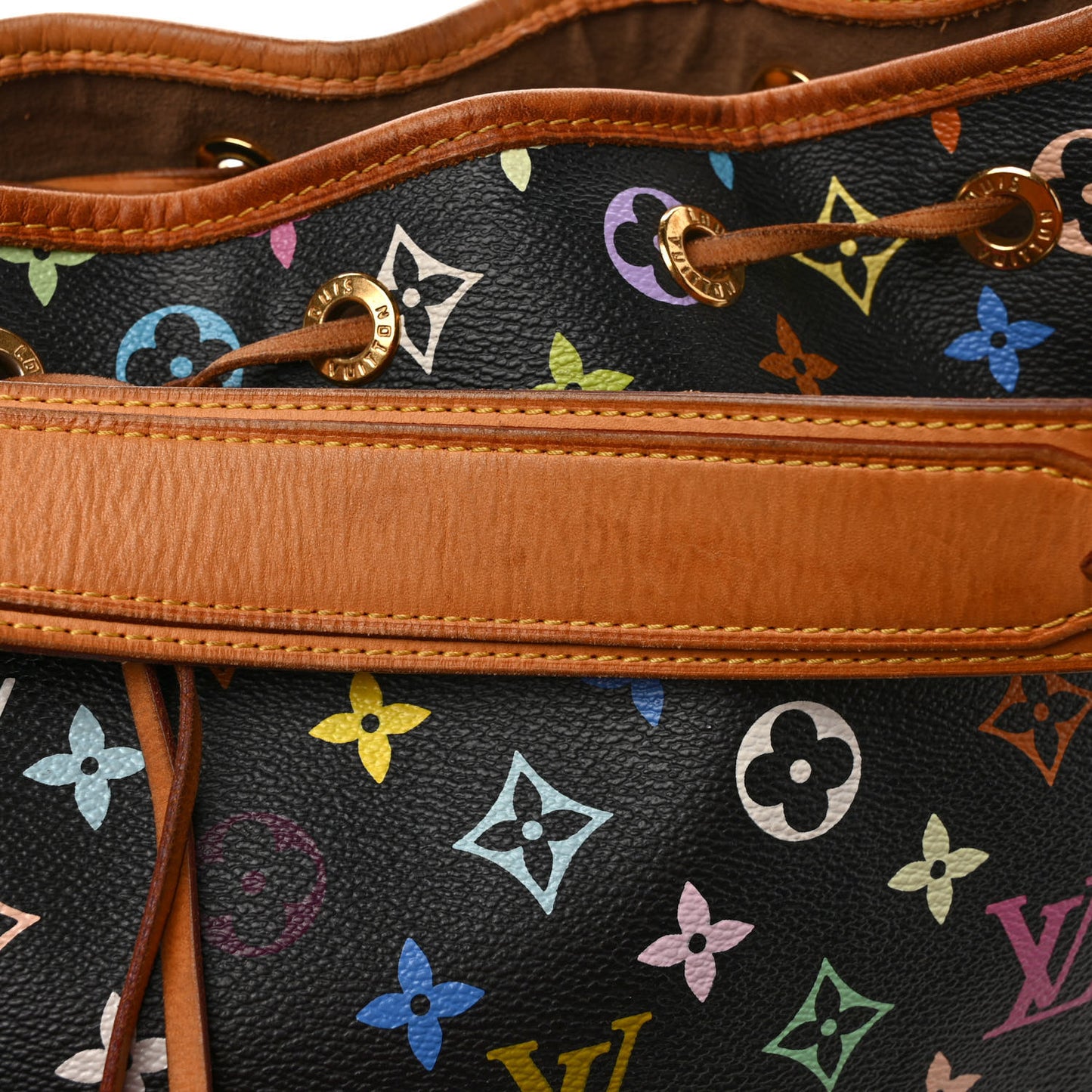 Monogram Multicolor Petit Noe Black