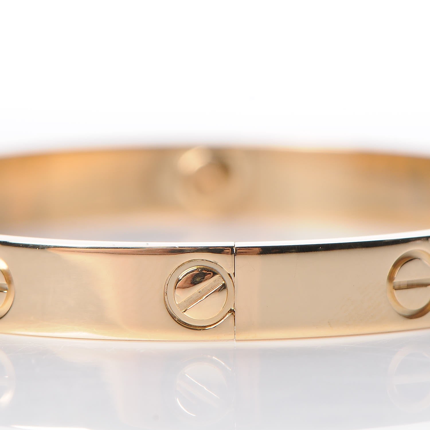 Cartier 18K Yellow Gold LOVE Bracelet 17 9 of 11