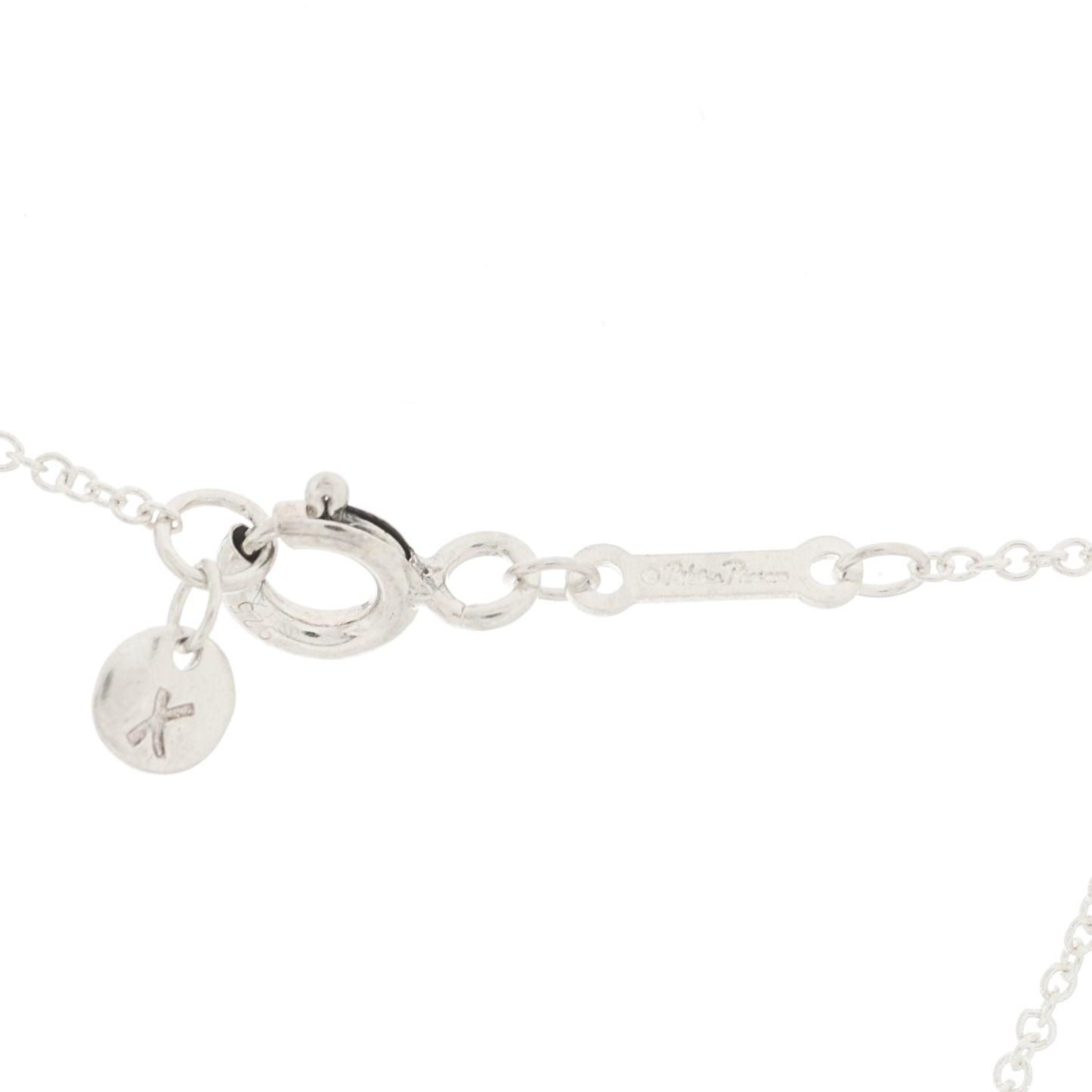 Sterling Silver Paloma Picasso Heart and Arrow Pendant Necklace