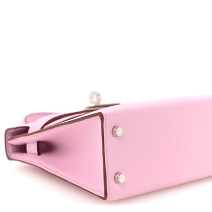 Hermes Epsom Mini Kelly Sellier 20 Mauve Sylvestre 8 of 10