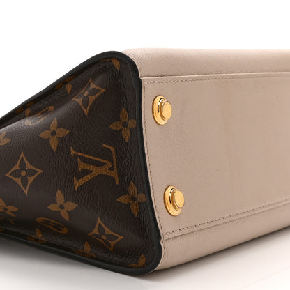 Louis Vuitton Calfskin Monogram On My Side PM Greige 8 of 9