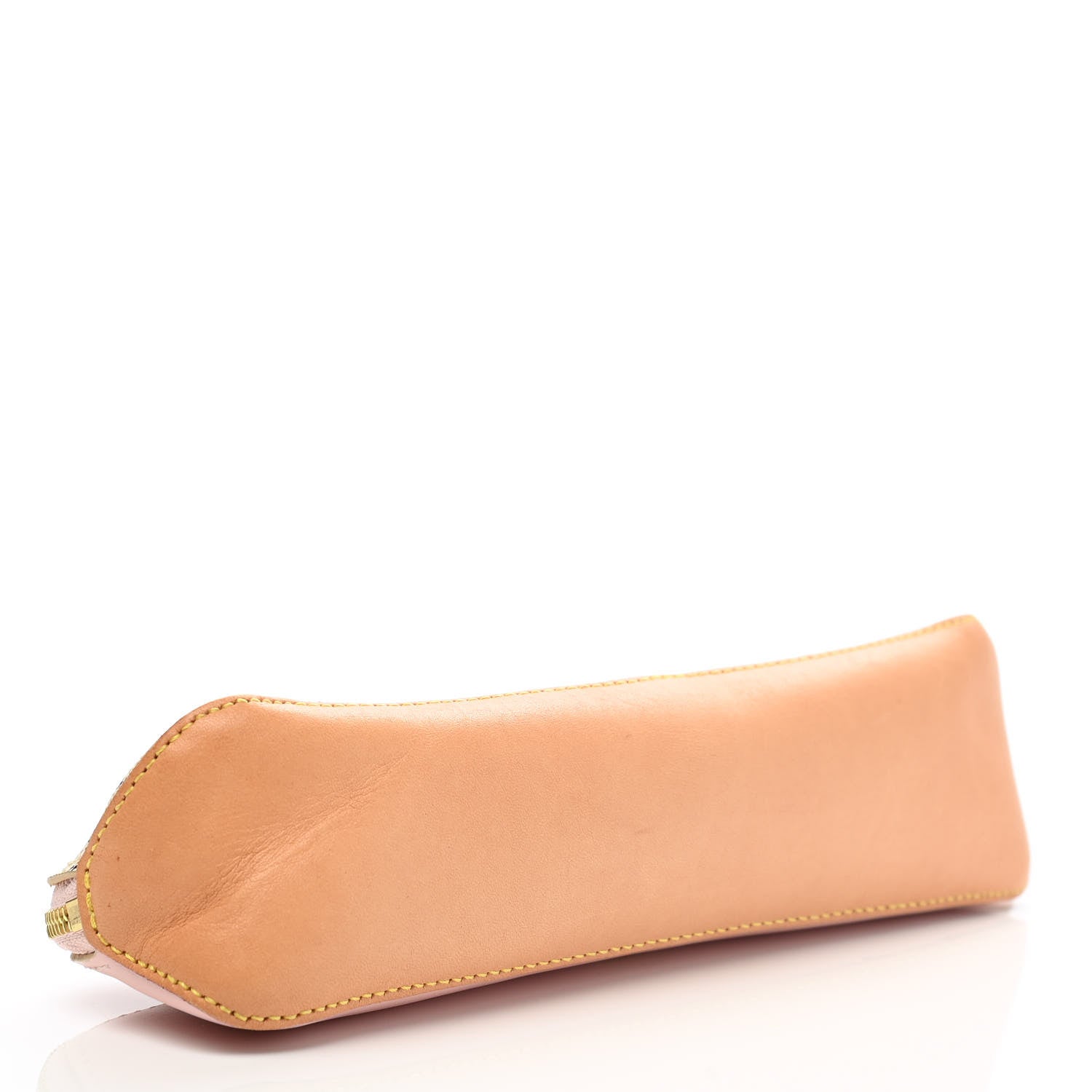 Louis Vuitton Damier Azur Elizabeth Pencil Pouch Rose Ballerine 4 of 9