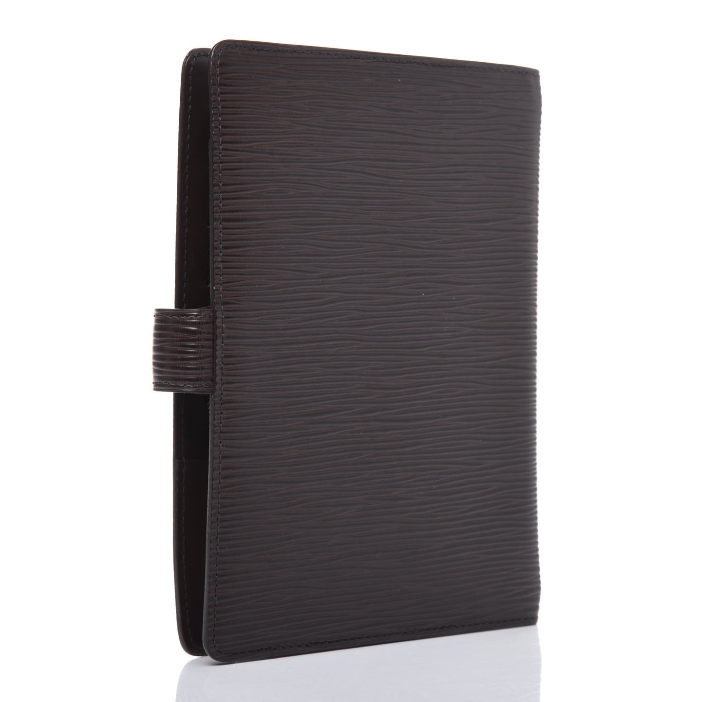 Epi Medium Ring Agenda Cover Moka