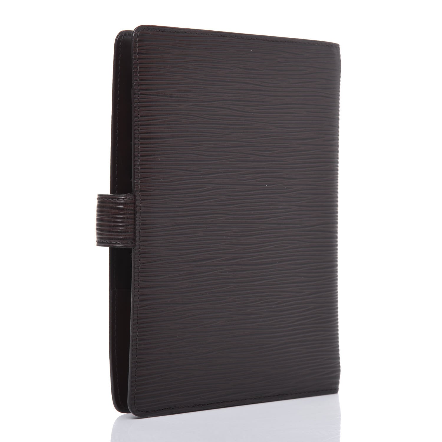 Louis Vuitton Epi Medium Ring Agenda Cover Moka 3 of 14