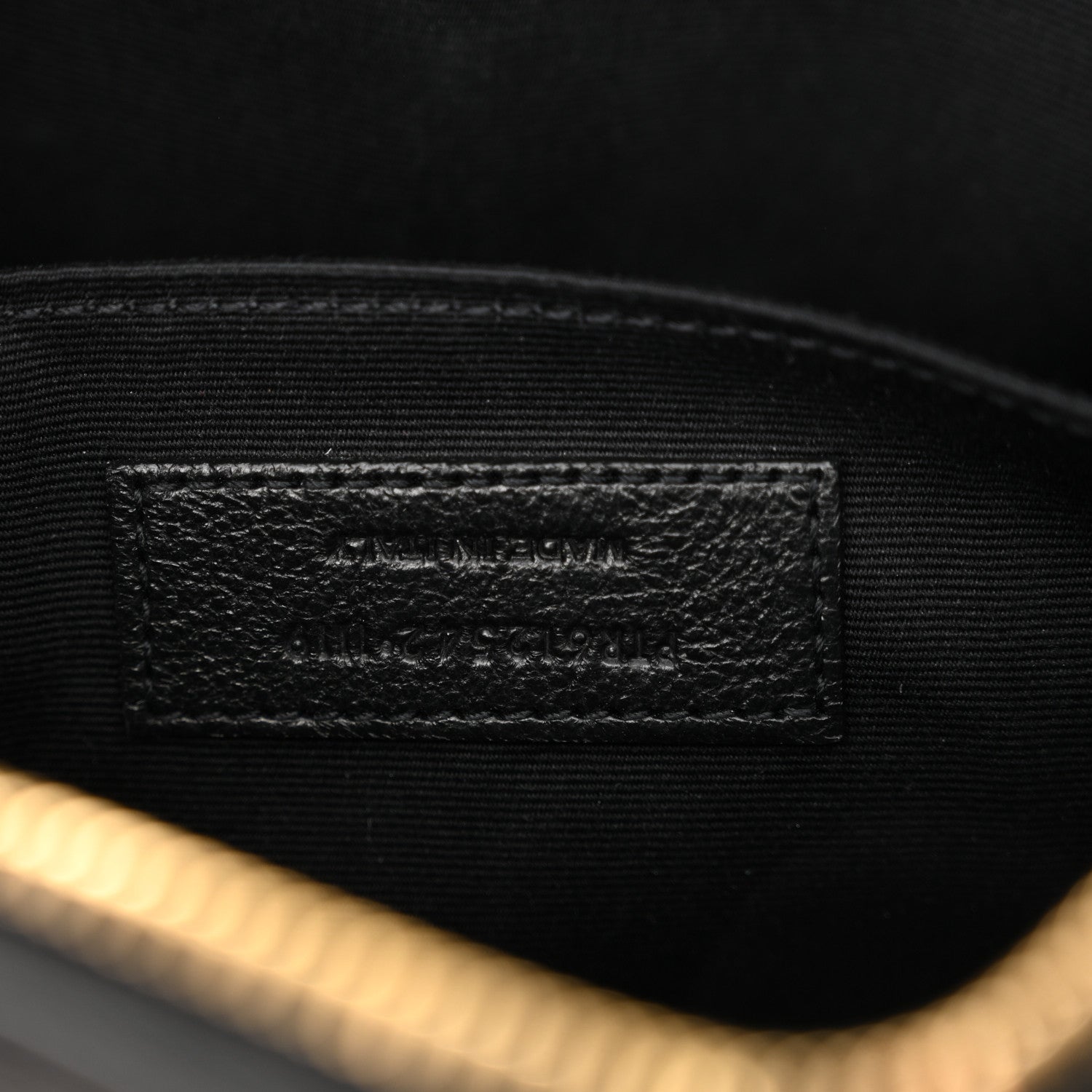 Saint Laurent Calfskin Leopard Print Monogram Lou Camera Bag Black 7 of 11