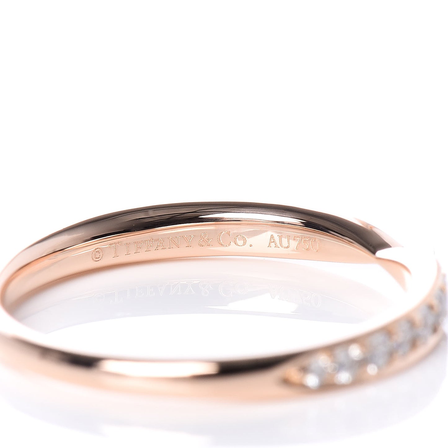 18K Rose Gold Diamond Harmony Ring 52 6