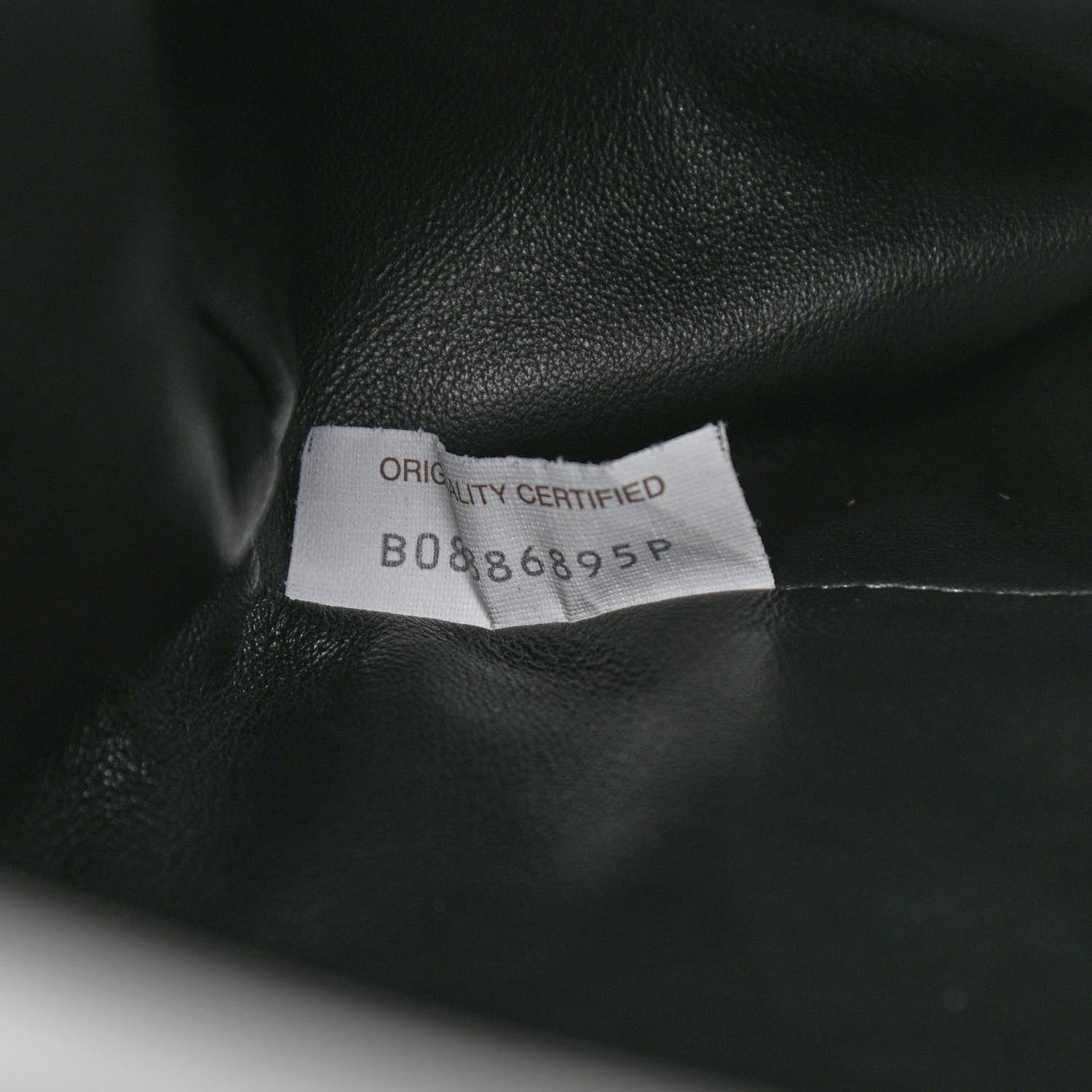 Bottega Veneta Bark Calfskin Embossed The Pouch Oversized Clutch Black 7 of 10