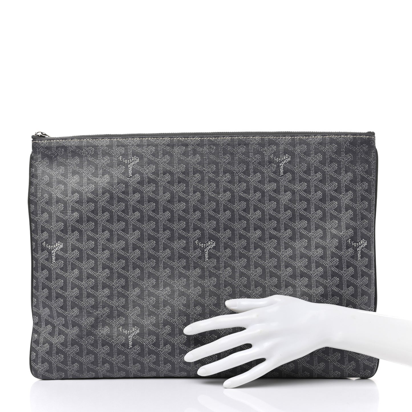 Goyardine Senat Pochette GM Grey