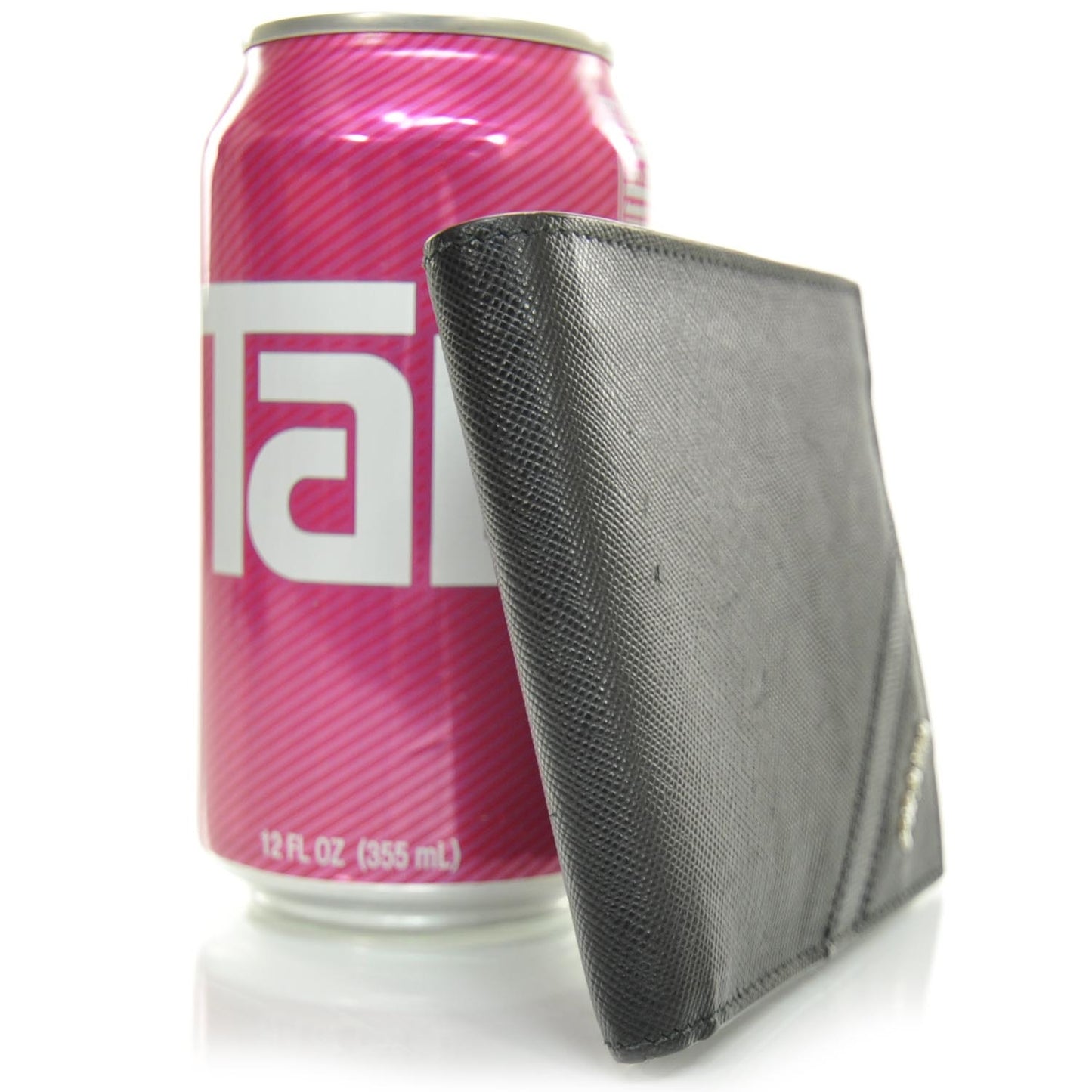 Saffiano Bi-Fold Wallet Black