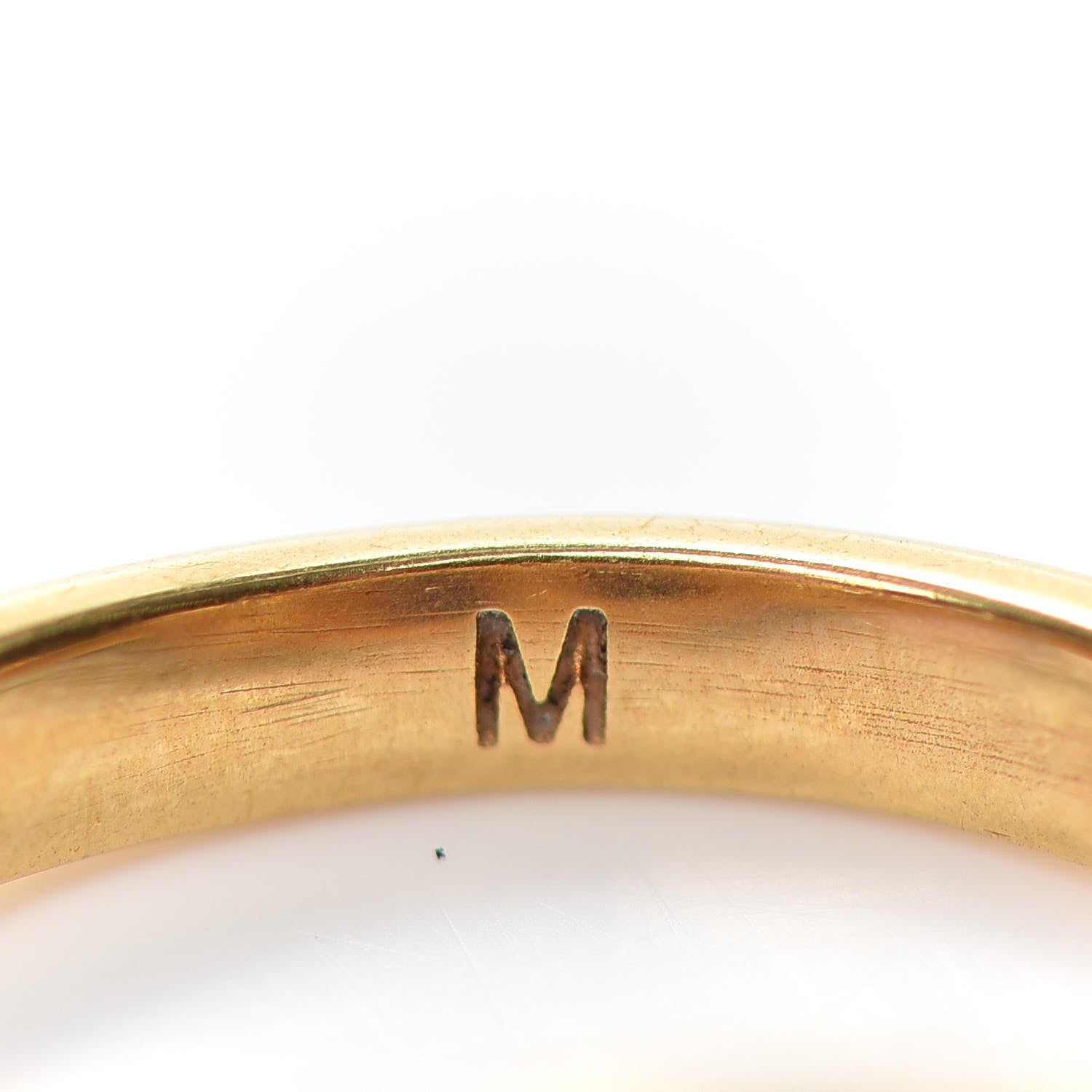 Christian Dior Metal CD Ring 5 Gold 6 of 6