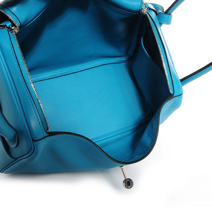 Hermes Swift Lindy 26 Turquoise 6 of 8