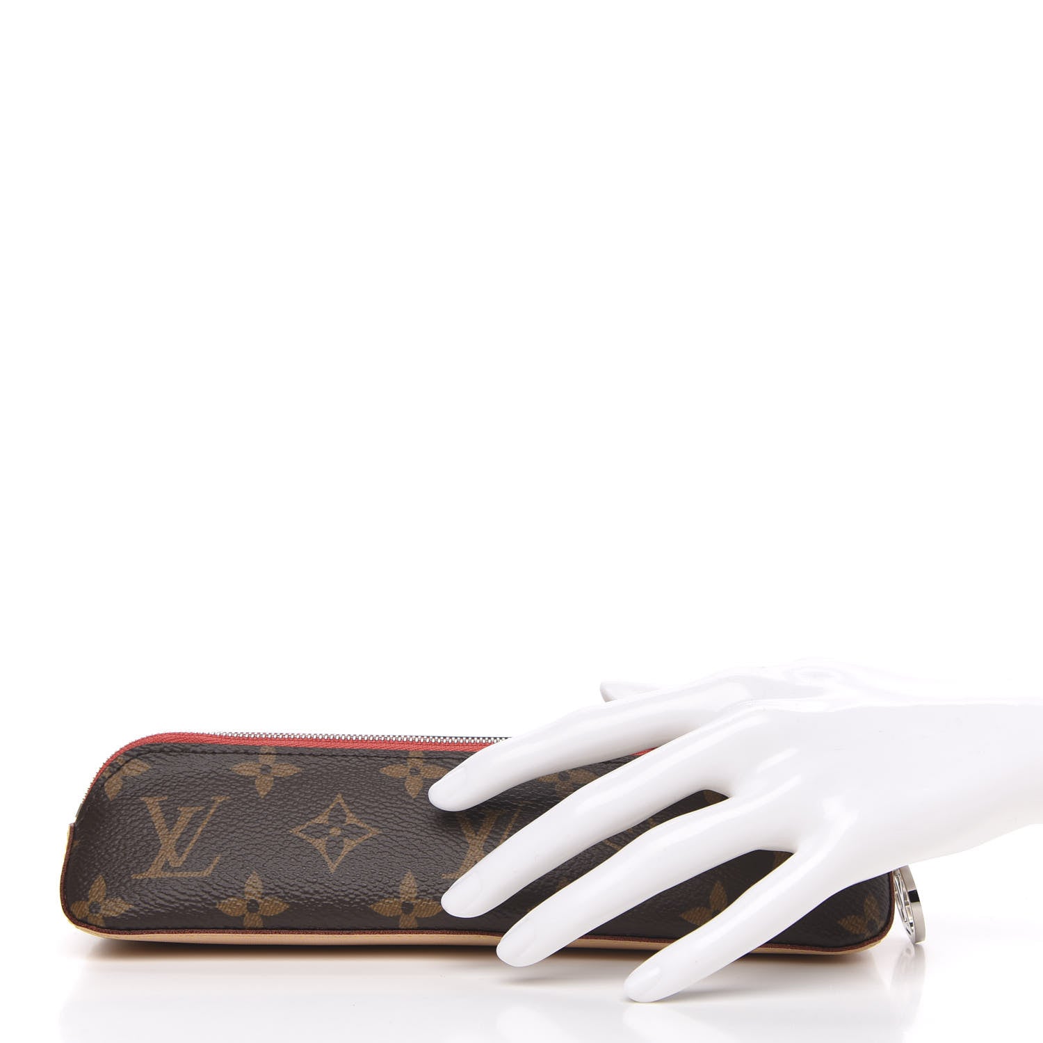 Louis Vuitton Monogram Elizabeth Pencil Pouch Red 2 of 9