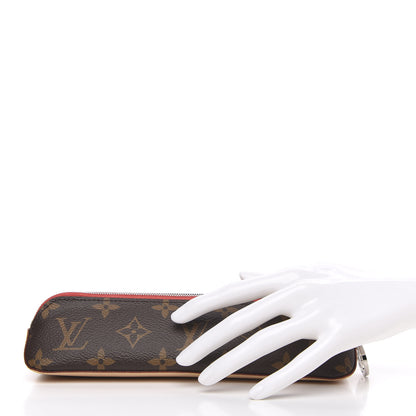 Louis Vuitton Monogram Elizabeth Pencil Pouch Red 2 of 9