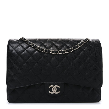 Chanel Caviar Quilted Maxi Double Flap Black 1 of 10