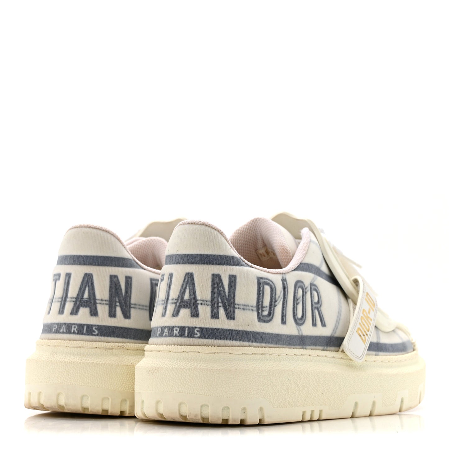 Nylon Mesh Dior-ID Platform Sneakers 37.5 Bleu France