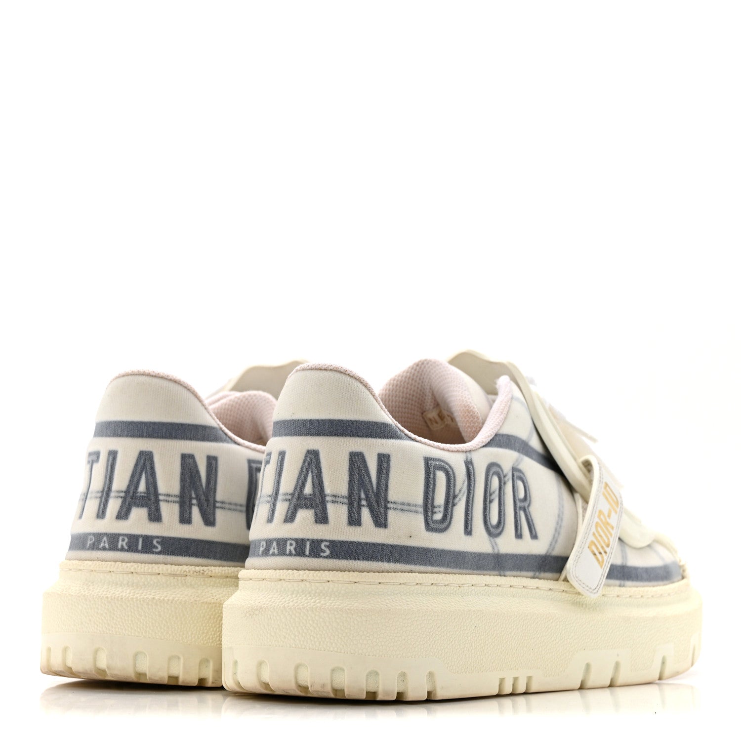 Christian Dior Nylon Mesh Dior-ID Platform Sneakers 37.5 Bleu France 5 of 13