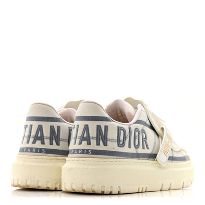 Christian Dior Nylon Mesh Dior-ID Platform Sneakers 37.5 Bleu France 5 of 13