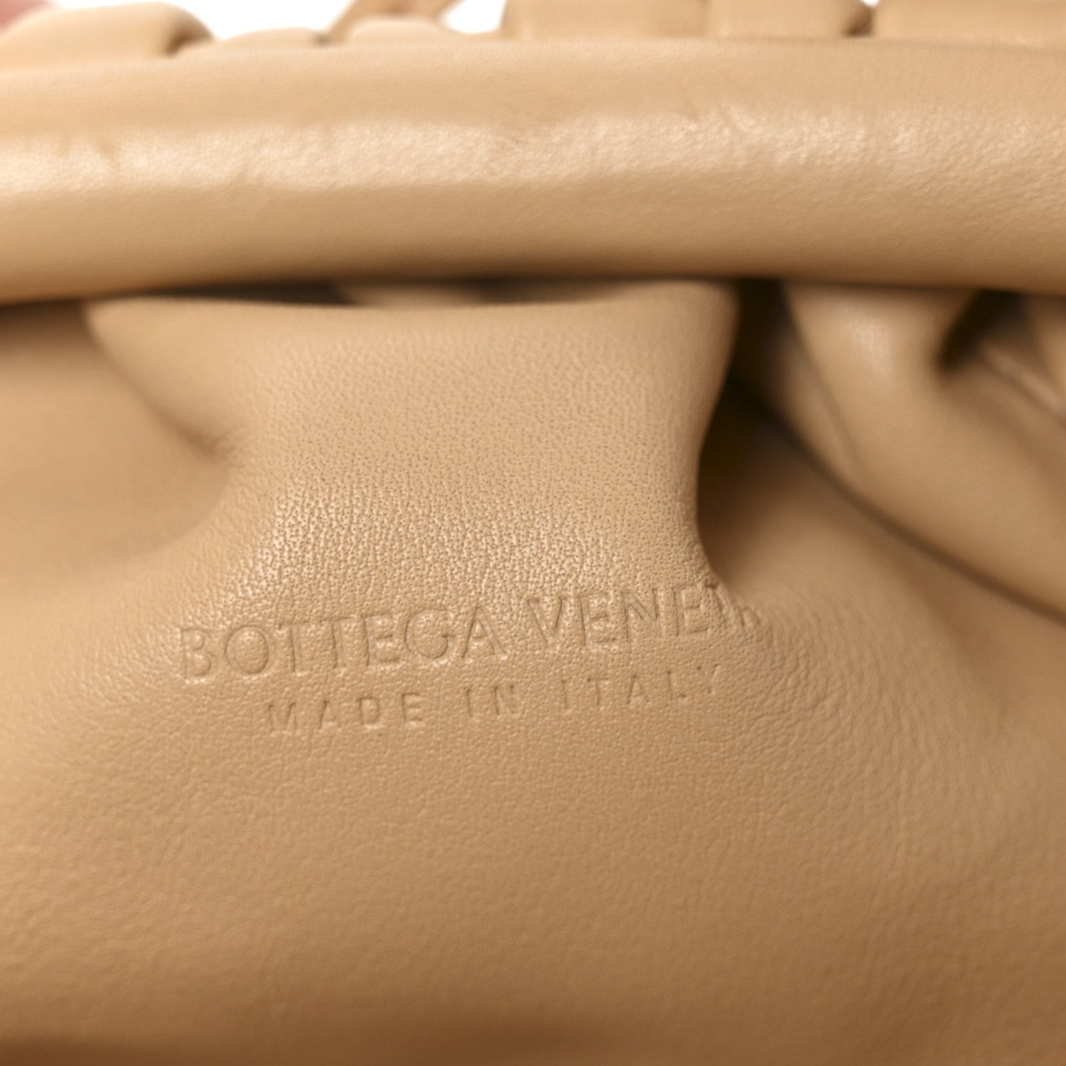 Bottega Veneta Butter Calfskin The Mini Pouch Almond 6 of 11